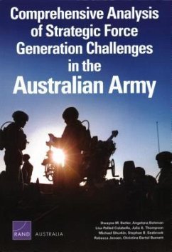 Comprehensive Analysis of Strategic Force Generation Challenges in the Australian Army - Butler, Dwayne M; Bohman, Angelena; Colabella, Lisa Pelled