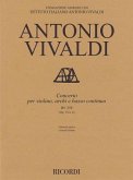 Concerto for Violin, Strings and Basso Continuo - RV 259 Op. 6 No. 2: Critical Edition Score