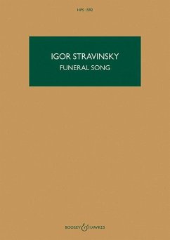 Funeral Song, Op. 5: Hawkes Pocket Score 1592