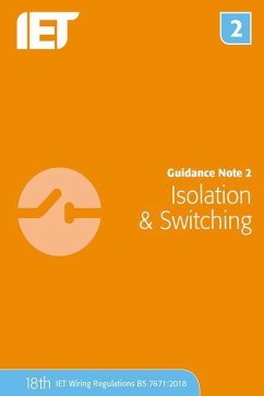 Guidance Note 2: Isolation & Switching - The Institution of Engineering and Technology