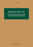 Schubert & Schumann Song Arrangements: For Chamber Orchestra