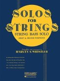 Solos for Strings - String Bass Solo (1st and 2nd Positions)