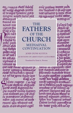 Questions on Aristotle's Categories - Duns Scotus, John