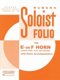 Cover Soloist Folio: F or Eb Horn with Piano Accompaniment