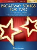 Broadway Songs for Two Violins: Easy Instrumental Duets