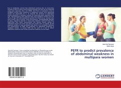 PEFR to predict prevalence of abdominal weakness in multipara women