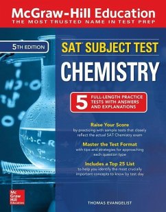 McGraw-Hill Education SAT Subject Test Chemistry, Fifth Edition - Evangelist, Thomas A