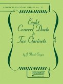 Eight Concert Duets for Two Clarinets