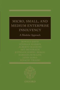 Micro, Small, and Medium Enterprise Insolvency - Mokal, Riz; Davis, Ronald; Mazzoni, Alberto