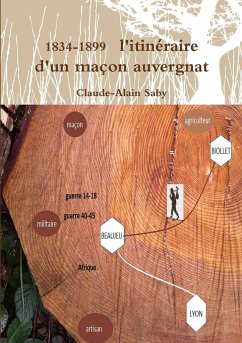 1834-1899 L'itin¿raire d'un maon auvergnat - Saby, Claude-Alain