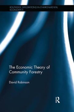 The Economic Theory of Community Forestry - Robinson, David