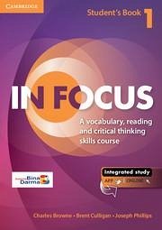 In Focus Level 1 Student's Book with Online Resources Bina Dharma Edition - Browne, Charles; Culligan, Brent; Phillips, Joseph