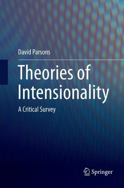 Theories of Intensionality - Parsons, David