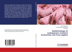 Epidemiology of carbapenem resistant Escherichia coli from piglets