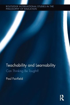 Teachability and Learnability - Fairfield, Paul Teachability and Learnability - Fairfield, Paul