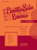 Elementary Scales and Bowings - Full Score (Music Instruction)