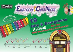 Einfacher!-Geht-Nicht: 19 Hits & Evergreens - für das SONOR BWG Boomwhackers Glockenspiel mit CD - Leuchtner, Martin;Waizmann, Bruno