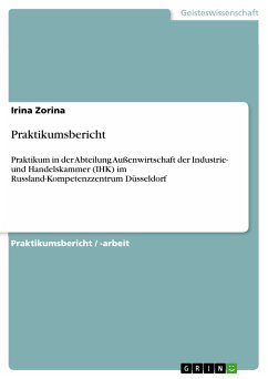 Praktikumsbericht (eBook, PDF)