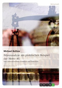 Bilanzanalyse am praktischen Beispiel der Metro AG (eBook, ePUB) - Bollow, Michael