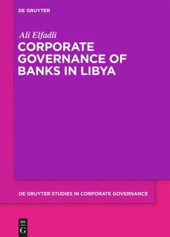 Corporate Governance of Banks in Libya - Elfadli, Ali