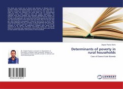 Determinants of poverty in rural households