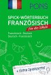 PONS Spick-Wörterbuch Französisch... - Bild 1