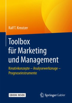 Toolbox für Marketing und Management, m. 1 Buch, m. 1 E-Book - Kreutzer, Ralf T.