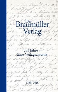 Der Braumüller Verlag - Schuchter, Bernd