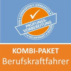 AzubiShop24.de Kombi-Paket Lernkarten Berufskraftfahrer/-in - Rung-Kraus, Michaela; Schöler, Anja-Maria