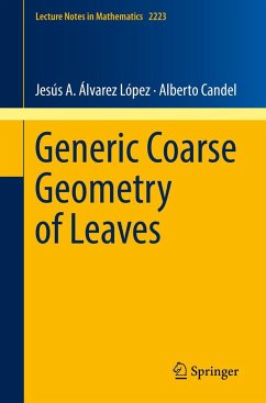 Generic Coarse Geometry of Leaves - Álvarez López, Jesús A.;Candel, Alberto