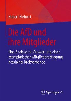 Die AfD und ihre Mitglieder (eBook, PDF) - Kleinert, Hubert