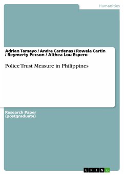 Police Trust Measure in Philippines - Tamayo, Adrian;Cardenas, Andre;Espero, Althea Lou
