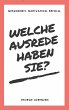 Welche Ausrede haben Sie? (eBook, ePUB) - Bild 1