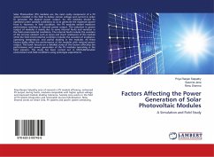 Factors Affecting the Power Generation of Solar Photovoltaic Modules