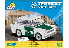 COBI Youngtimer 24541 - Trabant 601 Polizei, 82 Teile