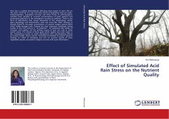 Effect of Simulated Acid Rain Stress on the Nutrient Quality