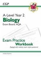 A-Level Biology: AQA Year 2 Exam Practice Workbook - includes Answers - CGP Books