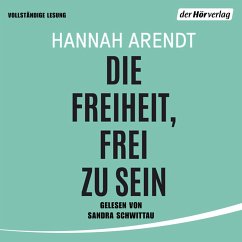 Die Freiheit, frei zu sein (MP3-Download) - Arendt, Hannah