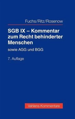 SGB IX - Kommentar zum Recht behinderter Menschen - Fuchs, Harry;Ritz, Hans-Günther;Rosenow, Roland