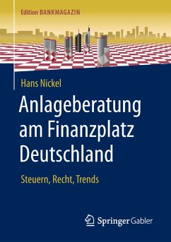 Anlageberatung am Finanzplatz Deutschland (eBook, PDF) - Nickel, Hans