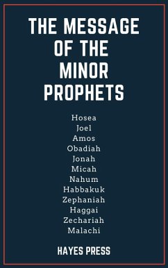 The Message of the Minor Prophets (eBook, ePUB) - Press, Hayes