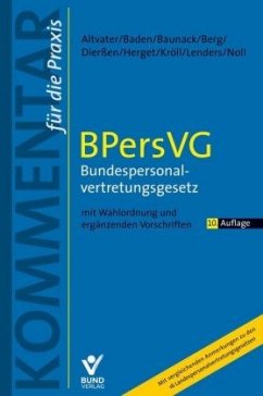BPersVG - Bundespersonalvertretungsgesetz, Kommentar