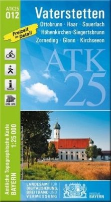 Cover Amtliche Topographische Karte Bayern Vaterstetten