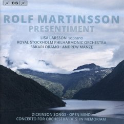 Presentiment - Larsson/Oramo/Manze/Stockholm Phil.Orch.