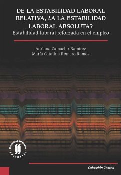 Cover De la estabilidad laboral relativa, ¿a la estabilidad laboral absoluta? (eBook, ePUB)