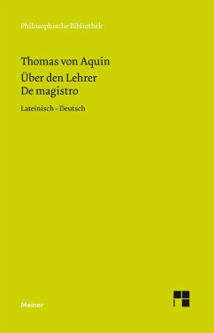 Über den Lehrer (eBook, PDF) - Thomas Von Aquin