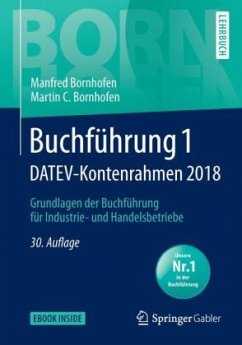 Buchführung 1 DATEV-Kontenrahmen 2018 - Bornhofen, Manfred;Bornhofen, Martin C.