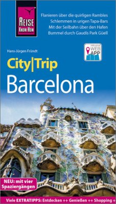 Reise Know-How CityTrip Barcelona mit 4 Stadtspaziergängen - Fründt, Hans-Jürgen