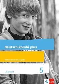 Cover deutsch.kombi plus Lehrerband Klasse 5. Differenzierende Ausgabe Sachsen Oberschule
