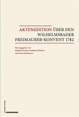 Aktenedition über den Wilhelmsbader Freimaurer-Konvent 1782